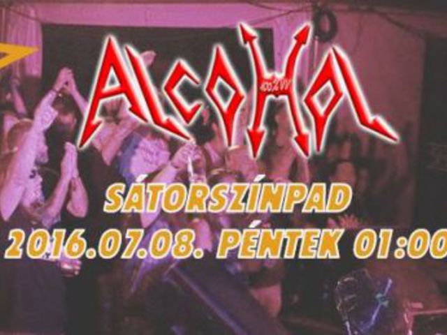 ALCOHOL - Idén újra a Rockmaratonon!