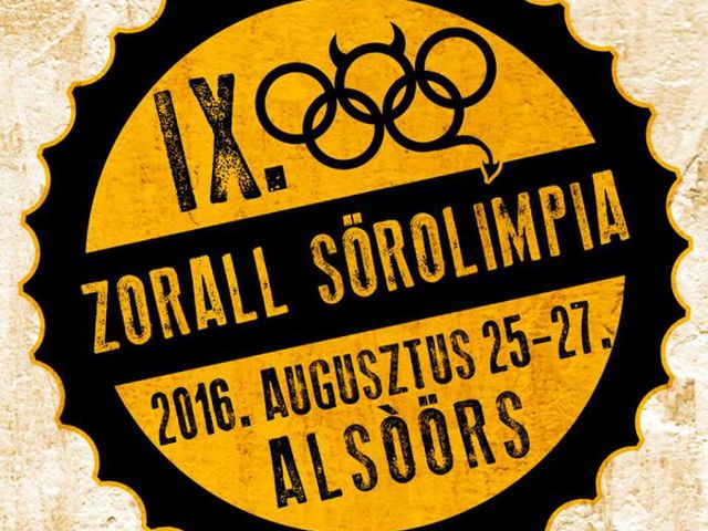 IX. ZORALL SÖROLIMPIA - Végleges a fellépők listája!