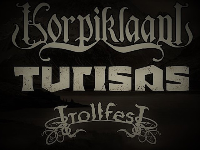 KORPIKLAANI | TURISAS | TROLLFEST - Tavaszi folk metal ünnep 2019-ben!