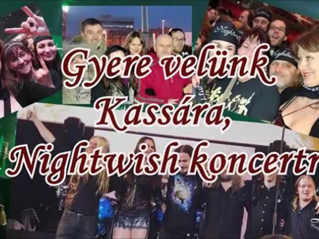 NIGHTWISH - Utazz a kassai koncertre rajongói szervezésben!