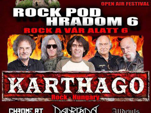ROCK A VÁR ALATT 6. - Fesztivál Torna dicső vára alatt
