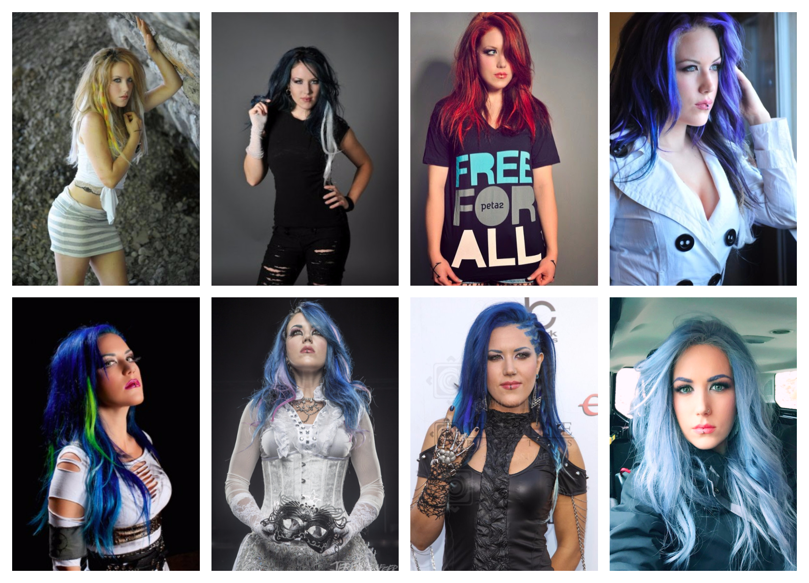 Alissa white gluz no makeup