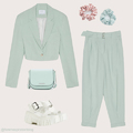 Mint Powersuit Outfit