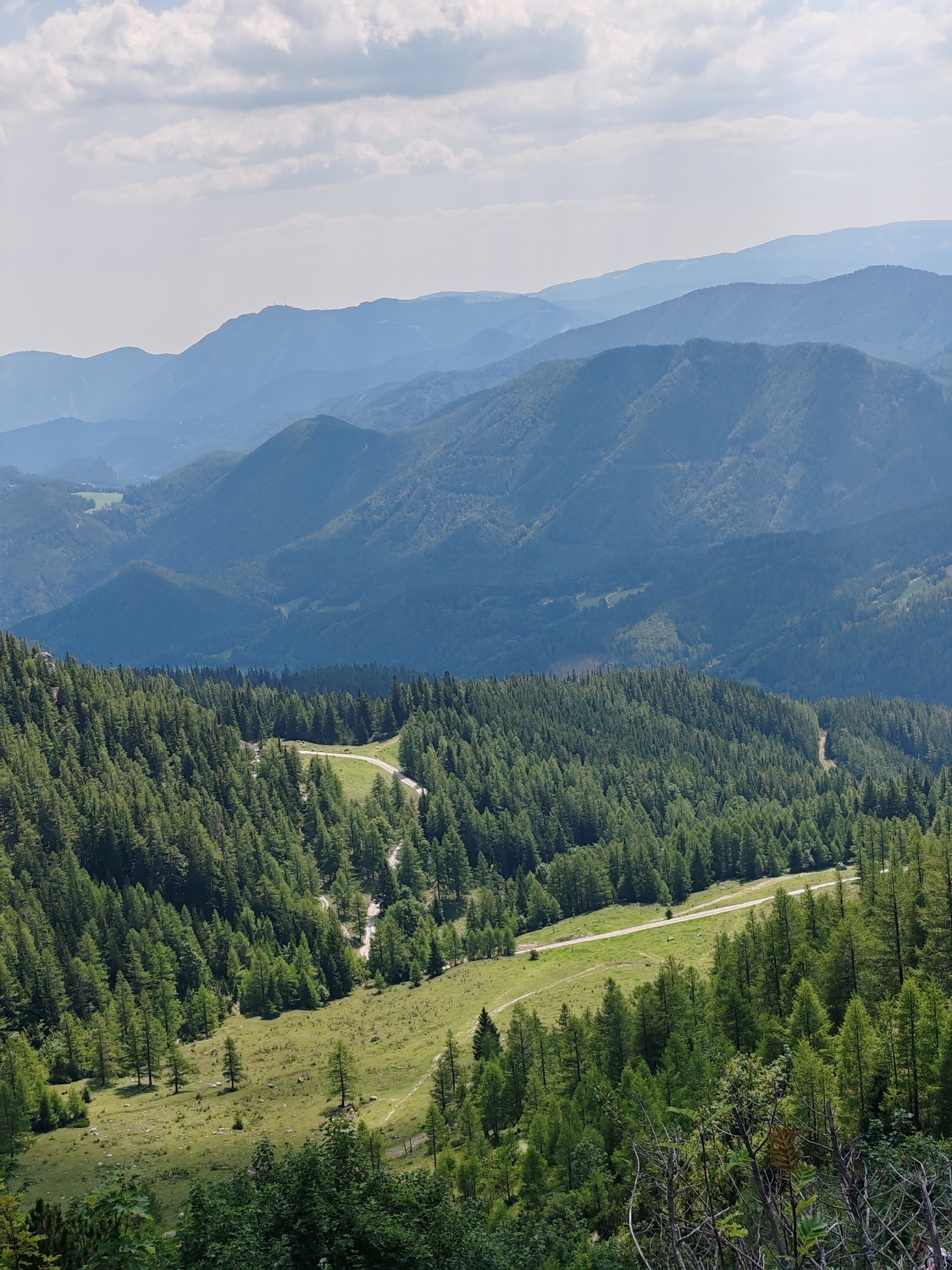 Rax alpok túra a hegyekben Ausztriában