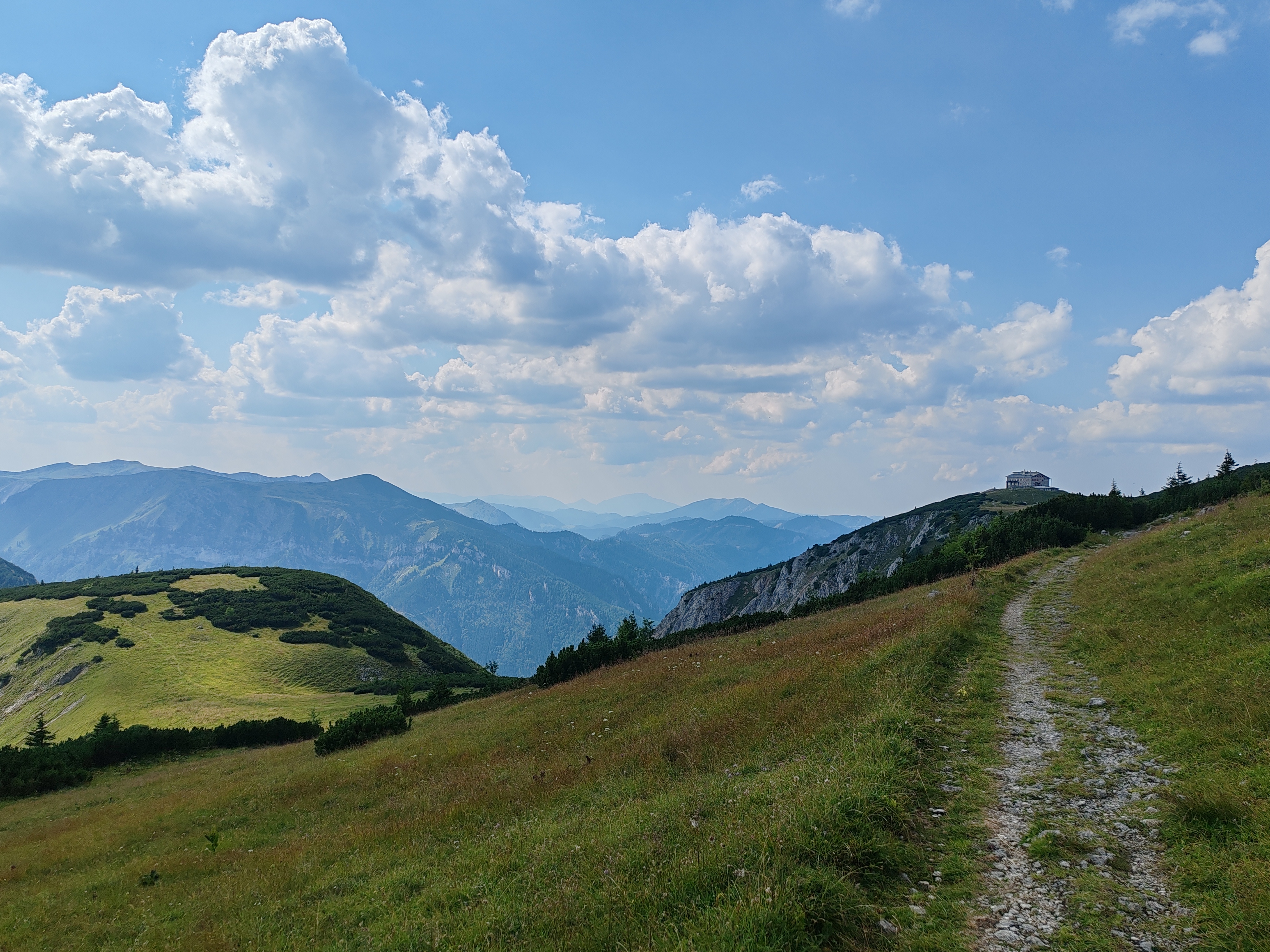 Rax hegység túra Ausztriában közel Magyarországhoz