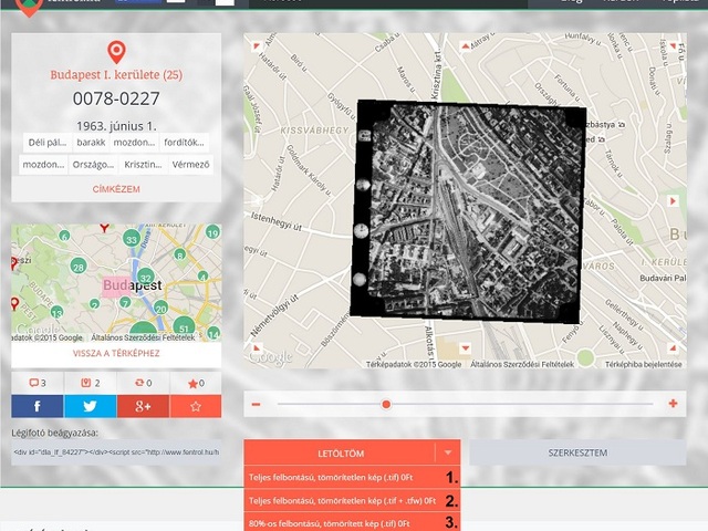 Ingyenessé váltak a teljes felbontású légifelvételek és georeferencia fájlok