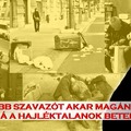 Ismét a hajléktalanok helyzetbe hozásán mesterkedik Pikó András