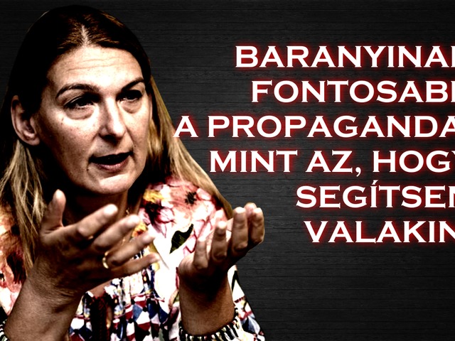 Sem elvek, sem a valóság nem zavarják a haszonleső Baranyit