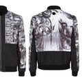 Versace Collection Half Baroque Bomber Jacket