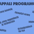 Tovább folytatódik nappali programjaink listája!
