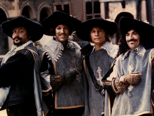 A három testőr filmek III. rész - Richard Lester sztárparádéja