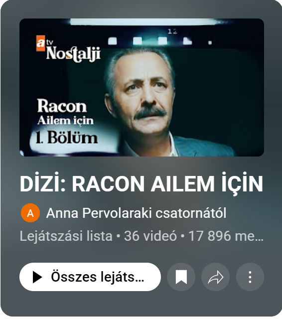 Racon Ailem İçin - A családomért (2015)