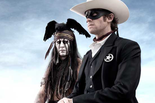 Johnny Depp megint idétlen: Itt a Lone Ranger előzetese