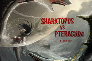 Amire régóta vártál: Sharktopus vs. Pteracuda