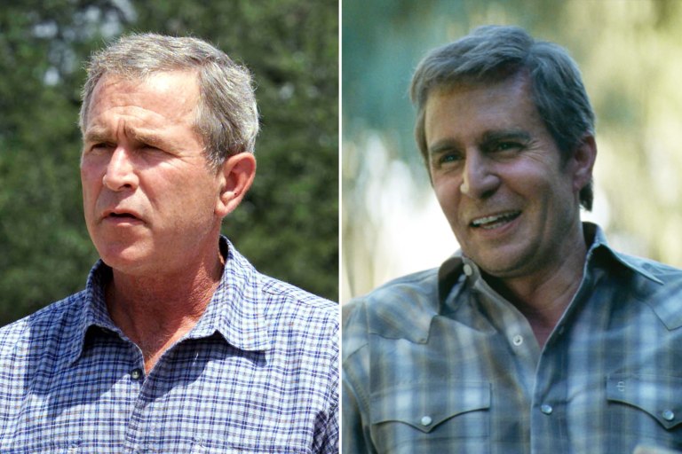 George W. Bush x Sam Rockwell (Vice)