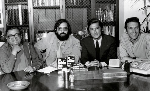 Mario Puzo, Francis Ford Coppola, Robert Evans, Al Ruddy