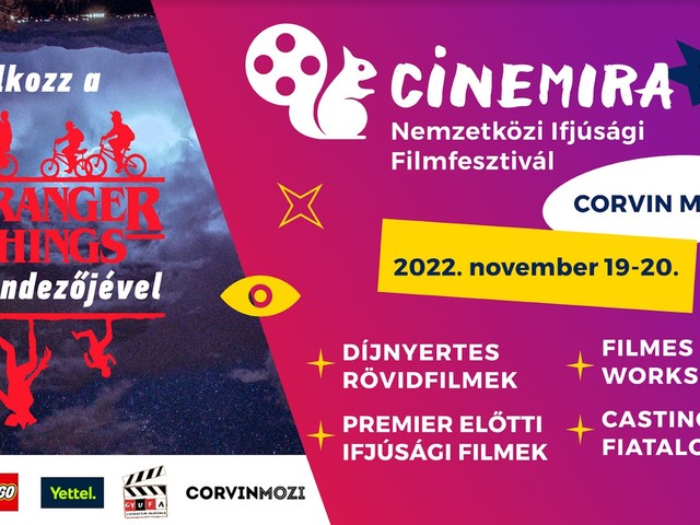 Antal Nimród oktatja a tiniket a Corvin moziban