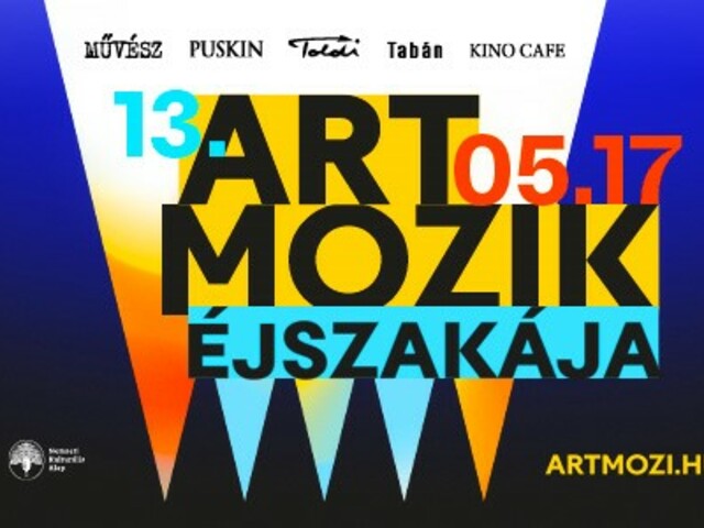 Május 17-én lesz a 13. Artmozik éjszakája