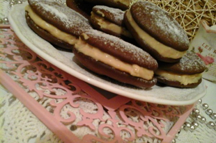 Whoopie pie sütiszendvics/karamellás mascarpone krémmel töltve…