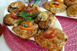 Karfiol parmezános ropogós pizzák KETO