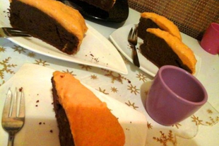 Csokoládés-narancsos sütőtökös torta…