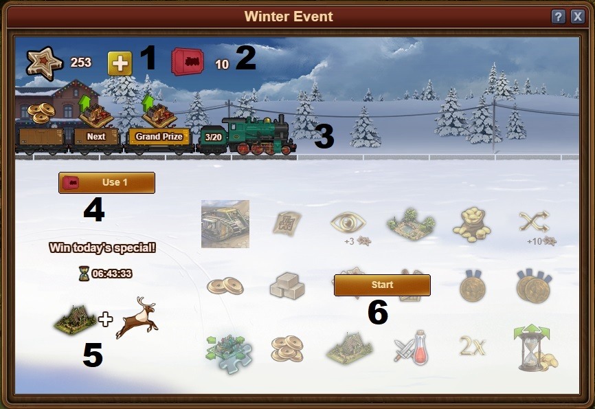 winter event forge of empires 2018