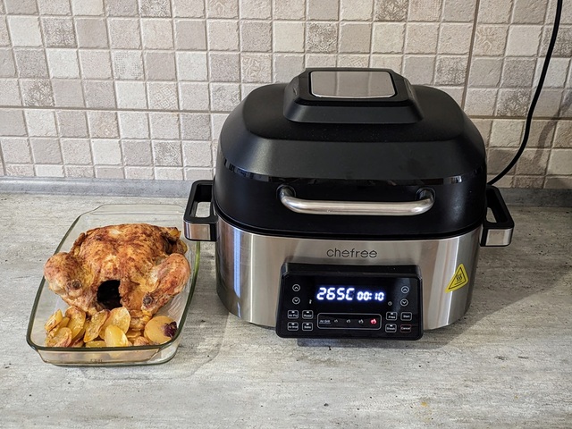 Chefree AFG01 air fryer teszt