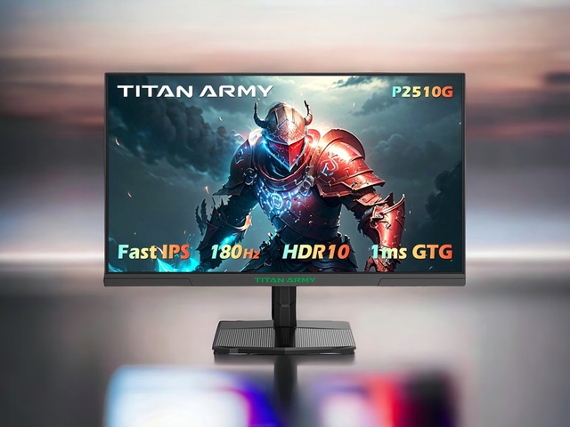 Titan Army P2510G gamer monitor teszt