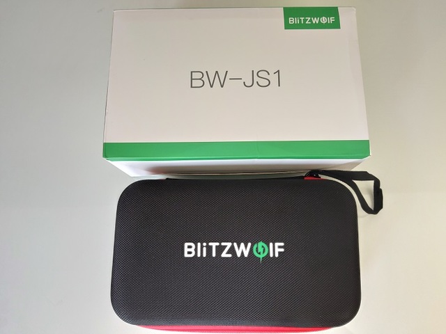 BlitzWolf BW-JS1 Portable Car Jump Starter - hordozható autós indításrásegítő Power bank teszt