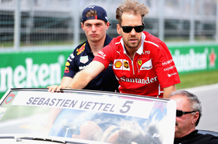 Vettel: Verstappen örülhet, hogy nem kapott defektet