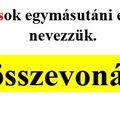 Egész számok összevonása