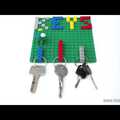 Ajándék ötlet - kulcstartó LEGO elemekből