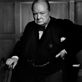 A világ legismertebb portréarcai: Winston Churchill