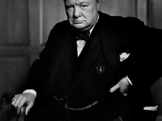 A világ legismertebb portréarcai: Winston Churchill