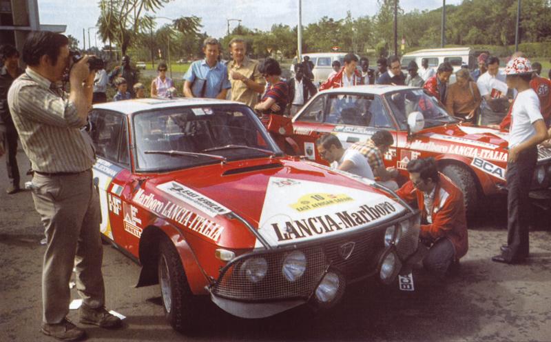 1974 Lancia Fulvia HF Marlboro n1.010 Munari-Drews 03° East African Safari 1974.jpg