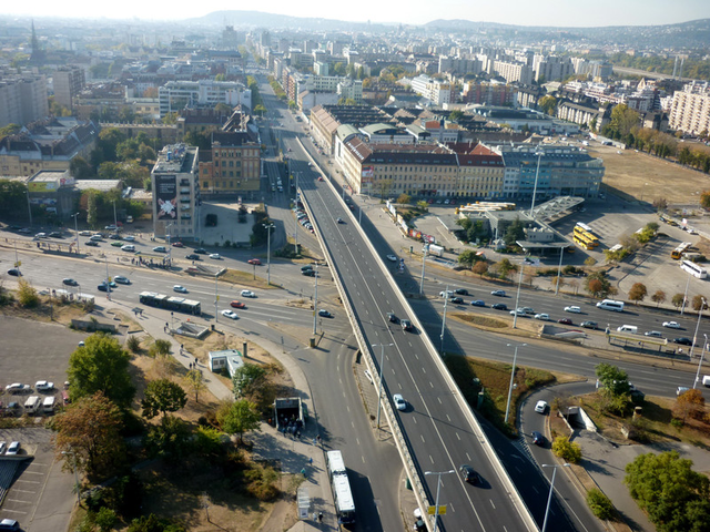Árpád, híd metróállomás - megépült és meg nem épült tervek