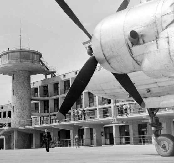 fovarosi.blog.hu: Ferihegy1-1955Korul-Fortepan.hu