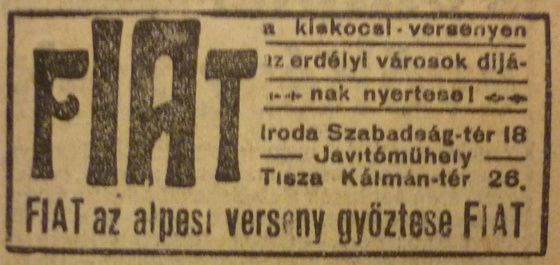 fovarosi.blog.hu: KoztarsasagTer28-Fiat-1913Februar-AzEst