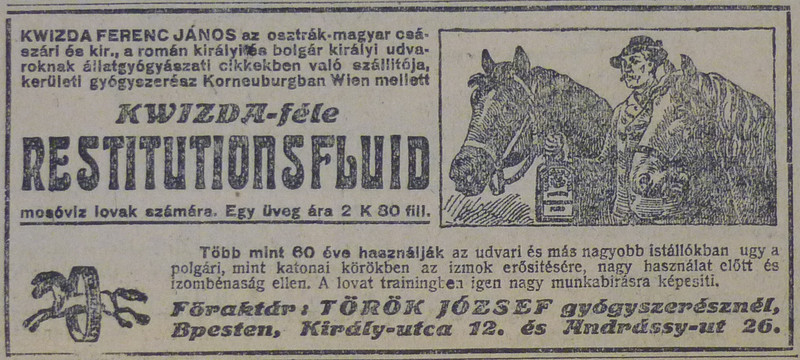 fovarosi.blog.hu: Lomosoviz-1913Julius-AzEstHirdetes