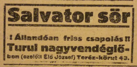 fovarosi.blog.hu: TerezKrt43-TurulNagyvendeglo-1913Februar-AzEstHirdetes