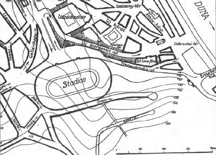 fovarosi.blog.hu: NemzetiStadion-1933-WittenbarthGyozoTerve