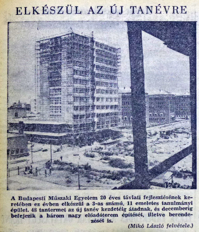 fovarosi.blog.hu: Muegyetem-19650729-Nepszabadsag - indafoto.hu