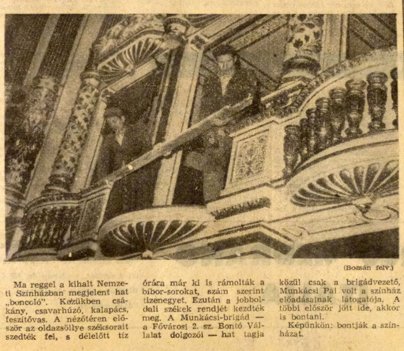 fovarosi.blog.hu: NemzetiSzinhaz-19650115-EstiHirlap - indafoto.hu