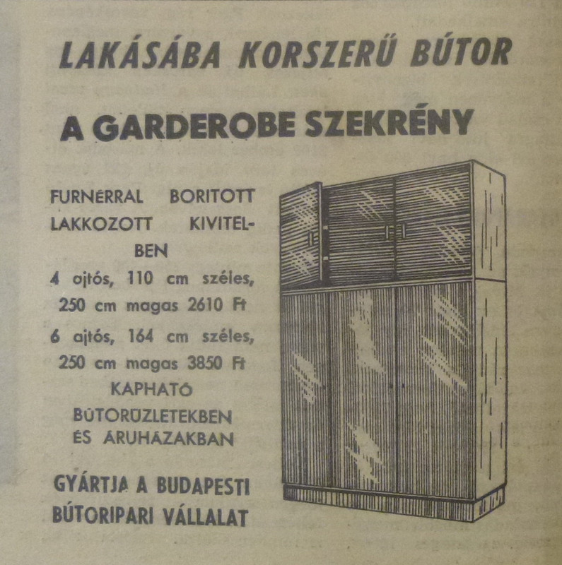 fovarosi.blog.hu: Butor-196604-NepszabadsagHirdetes - indafoto.hu