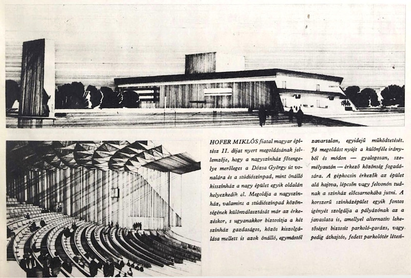 fovarosi.blog.hu: NemzetiSzinhaz-1966-HoferMiklosTerve-BudapestUjsag1966Jan - indafoto.hu