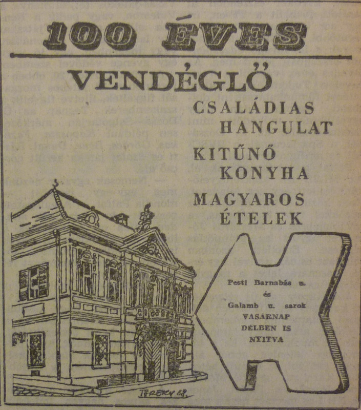 fovarosi.blog.hu: SzazevesVendeglo-196803-MagyarNemzetHirdetes - indafoto.hu