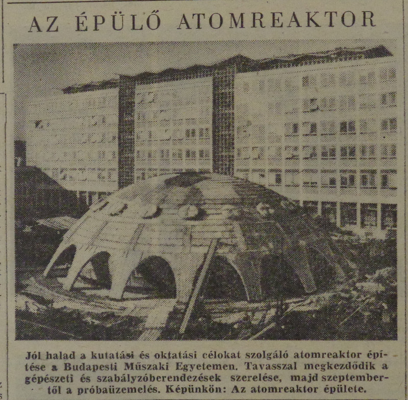 fovarosi.blog.hu: Muegyetem-19690125-Atomreaktor-Nepszabadsag - indafoto.hu