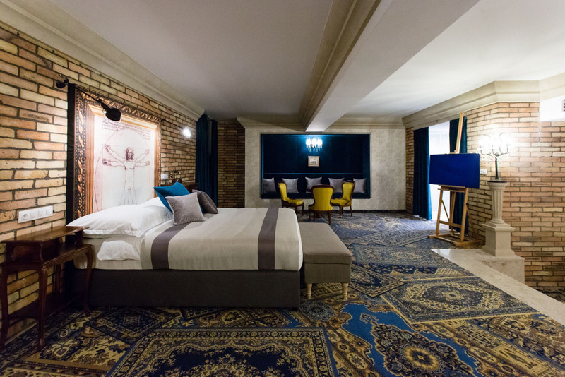 Atelier Studio szoba. Fotó: Mystery Hotel Budapest
