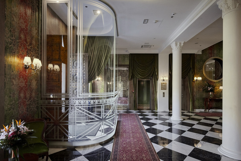 A bejárat előtere. Fotó: Mystery Hotel Budapest