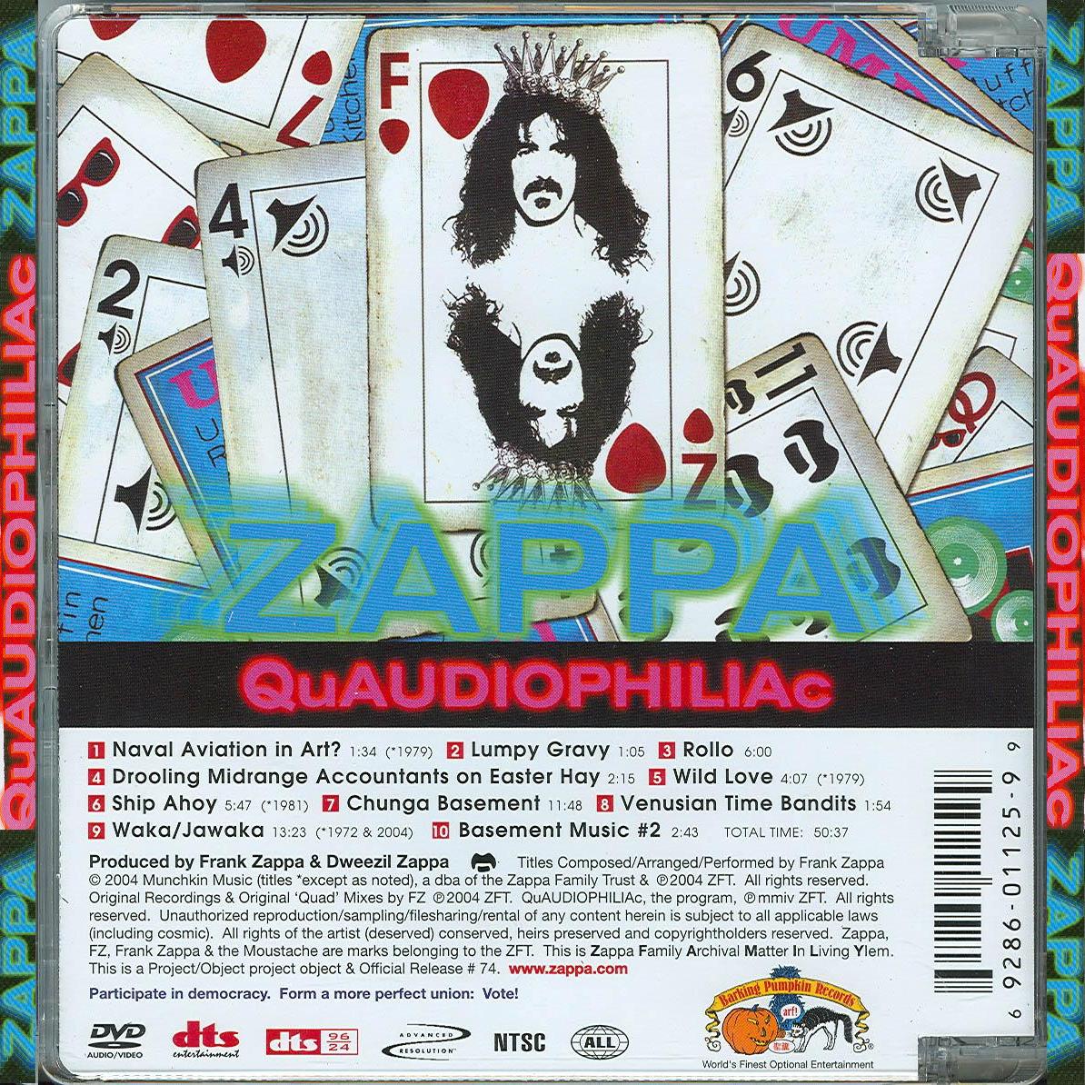 Frank Zappa - QuAUDIOPHILIAc - Back.jpg